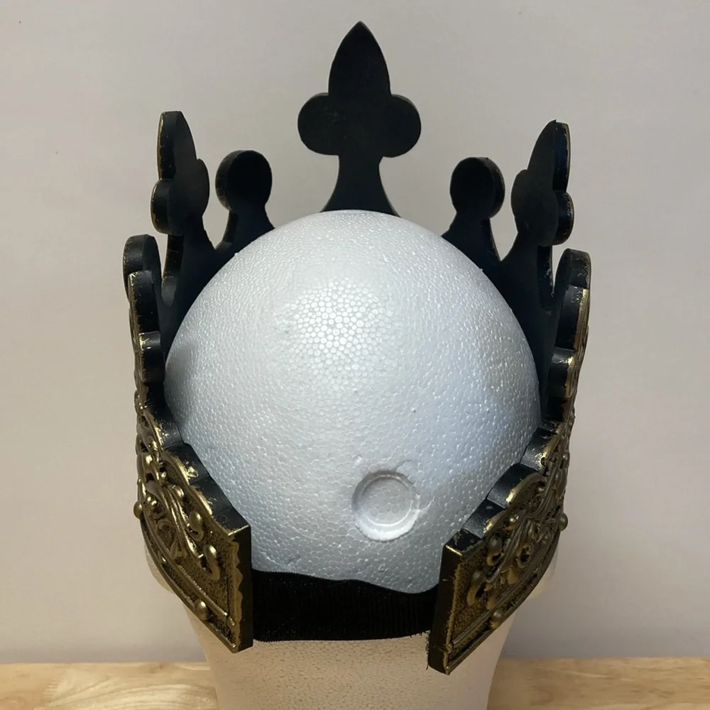 Disney Crown for King Royalty Flexible Adjustable Wrap-around Plastic Foam